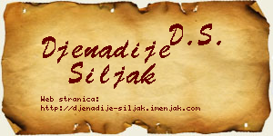 Đenadije Šiljak vizit kartica
